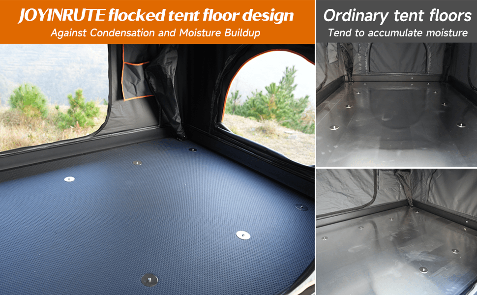JOYINRUTE Rooftop Tent Hard Shell 