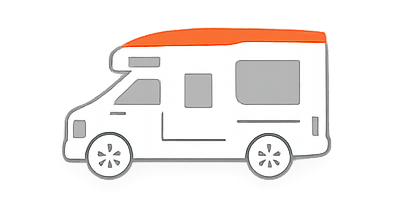 JOYINRUTE Rooftop Tent Hard Shell - RV